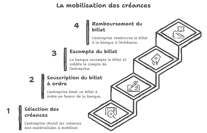 CMCC crédit de mobilisation de créances commerciales schéma